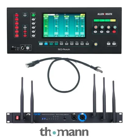 Allen & Heath SQ Rack Router Bundle