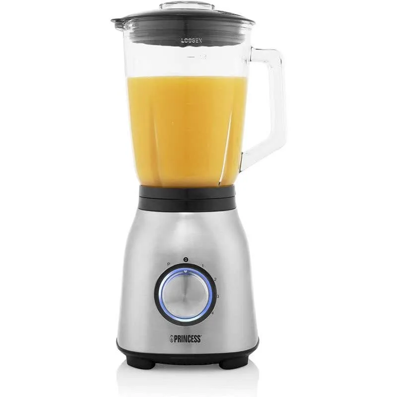 Liquidificadora 1.5L 1000W (Inox/Preto) - PRINCESS