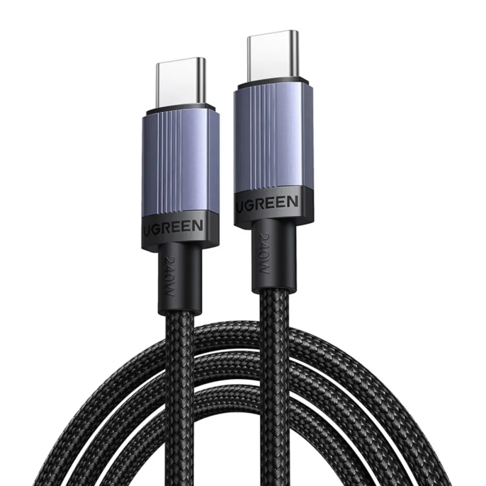 Cabo USB-C Ugreen L528 240W 2m Cinzento