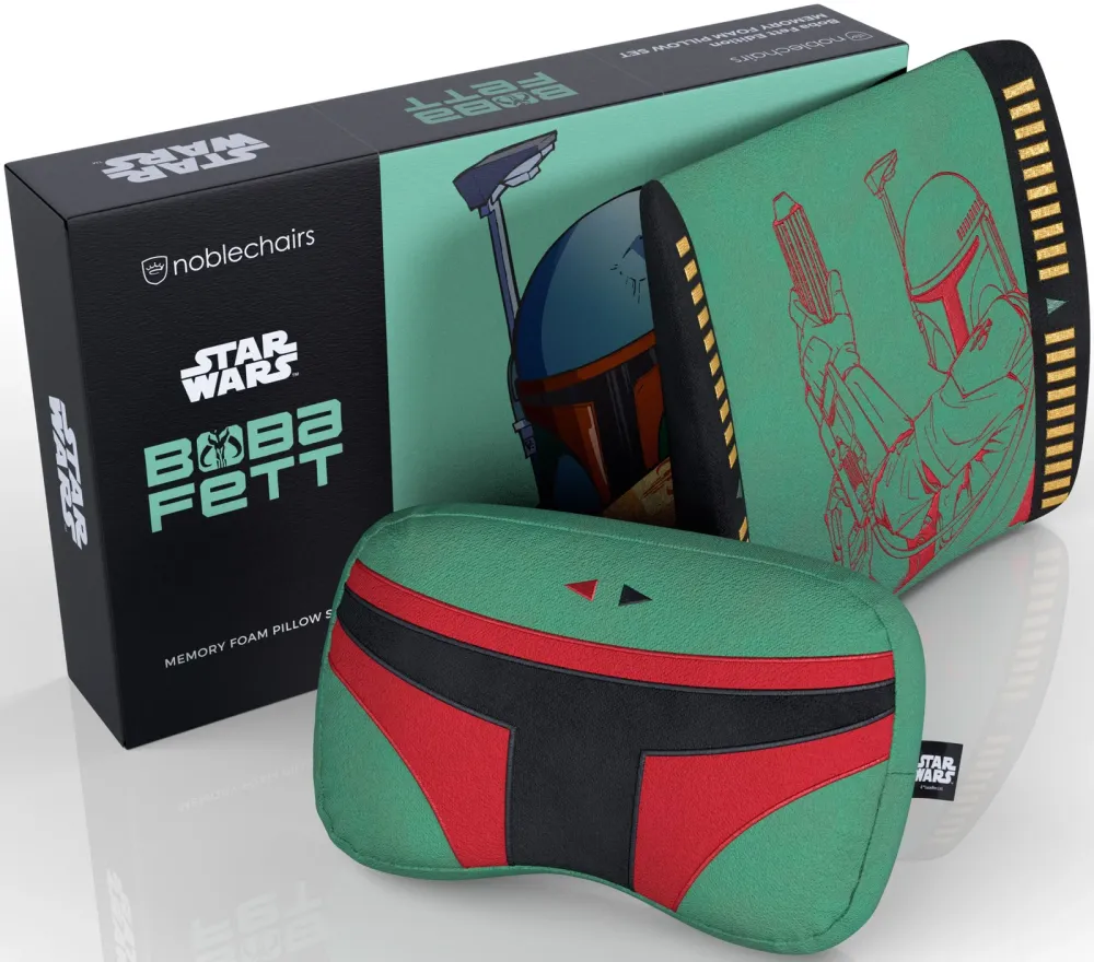 Set de Almofadas noblechairs Memory Foam - Boba Fett Edition