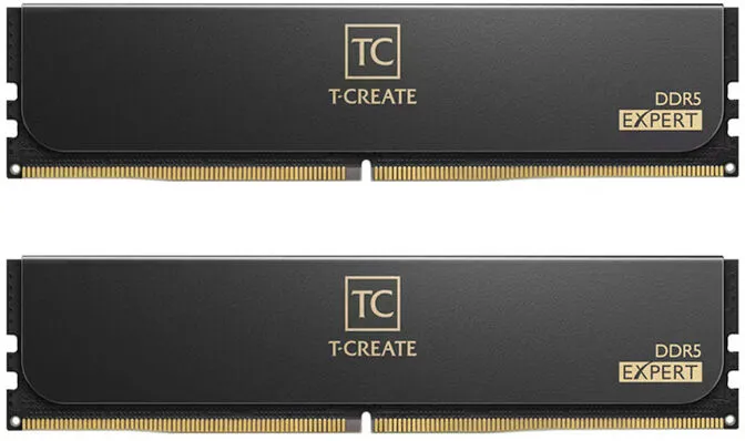 Team Group Kit 96GB (2 x 48GB) DDR5 6400MHz T-Create Preto CL32