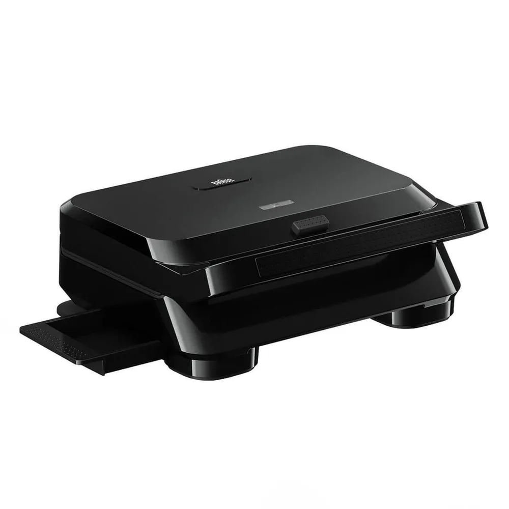 Sanduicheira e Waffle Maker Braun SnackMaker 5 SM5001 800W Preta