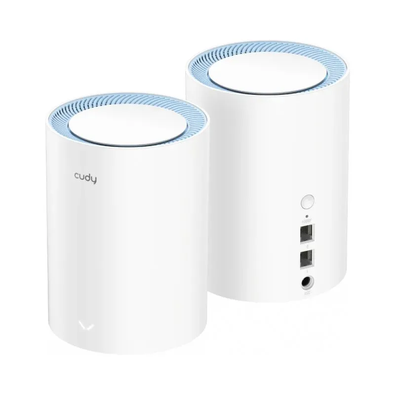 Cudy M1200 Pack de 2 Sistemas Mesh Wi-Fi Dual Band AC1200
