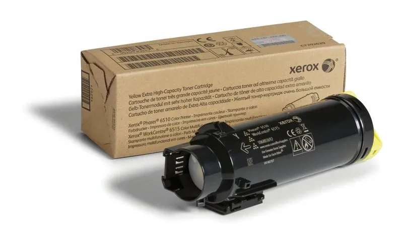 Xerox WorkCentre 6515 - Capacidade Extra Elevada - amarelo - original - cartucho de toner - para Phaser 6510, WorkCentre 6510, 6515