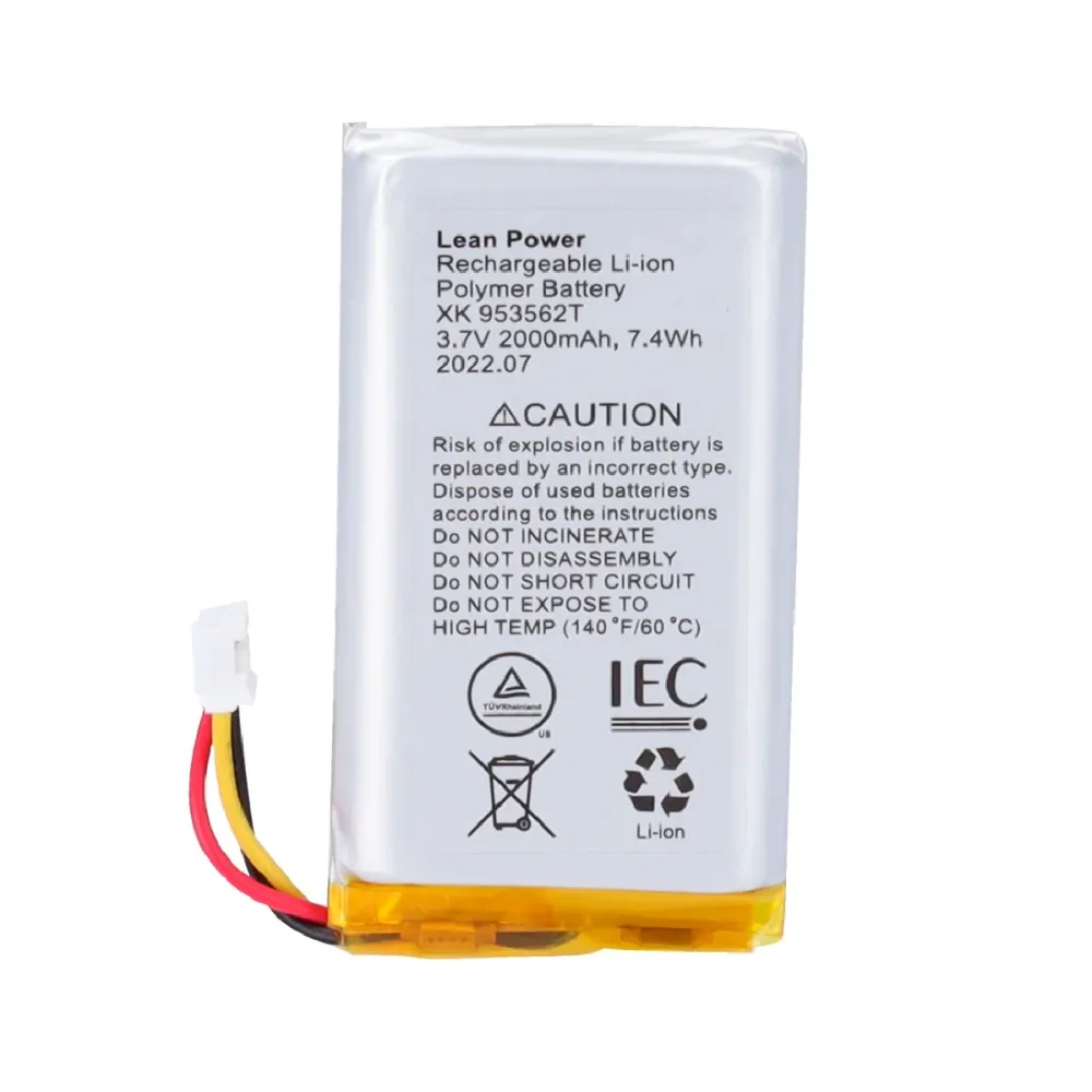 Bateria de Apoio Para Ajax Hub, Hub Plus, Hub 2 (2G), ReX e ReX 2 - AJ-HUBBATT-3W