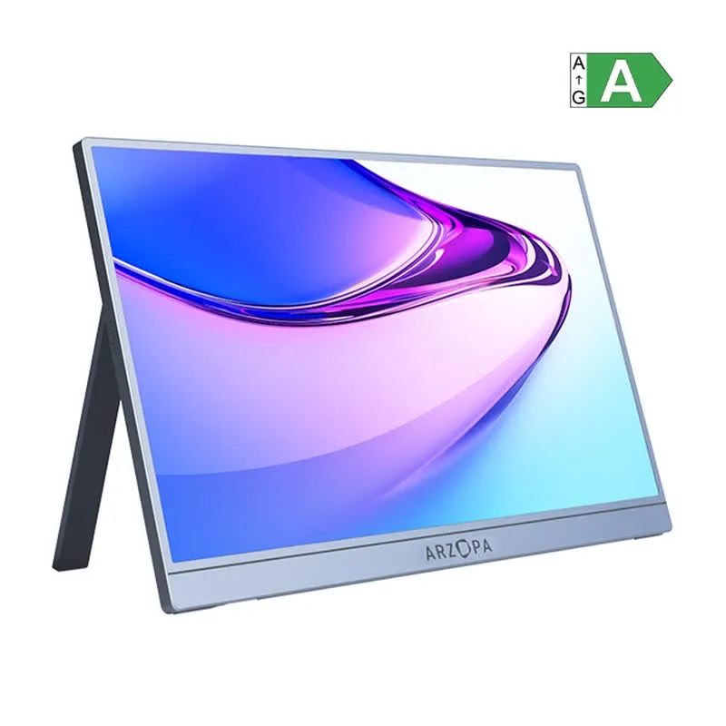 Monitor Portátil 14 A1S 60Hz 1920 x 1080p (Cinza Prateado) - ARZOPA