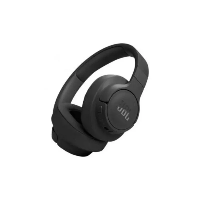 Auriculares JBL sem fios Bluetooth 5.3 com Cancelamento de Ruído, Dobravel e Carga Rápida Pretos