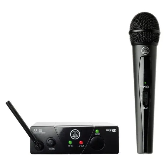 AKG SISTEMA MICROFONE MAO WMS40MINI Vocal Set BD US25B (537.900 Mhz)