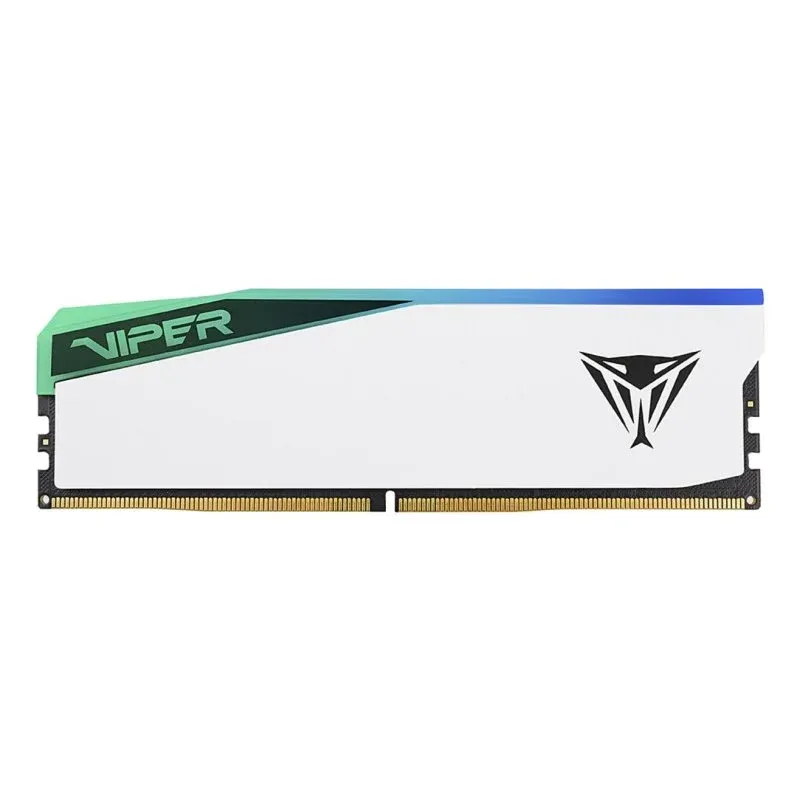 Memória RAM Patriot Viper Elite 32GB 1x32GB DDR5 6000MHz CL42 RGB Branco