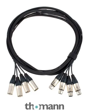 pro snake 80831-4 XLR Multicore 4m