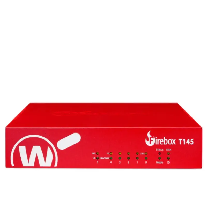 WatchGuard Firebox T145 with 1-yr Basic