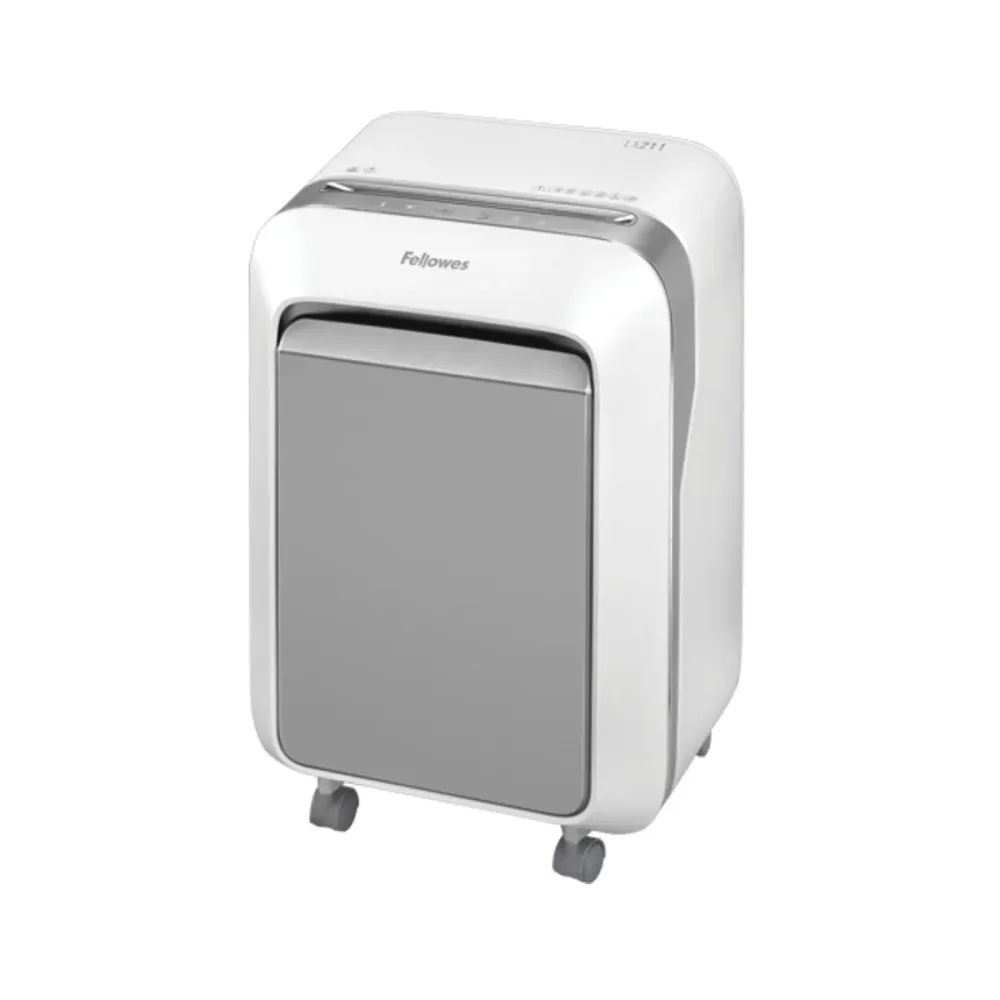 Destruidora de Papel Fellowes LX211 Microcorte 2x12mm Branca