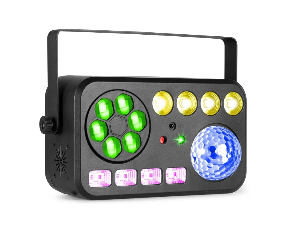 beamZ Shimmer 4 Multi DJ Effect DMX IR