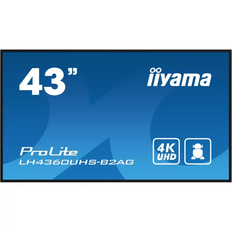 Monitor IIYAMA LCD 43 polegadas 4K UHD