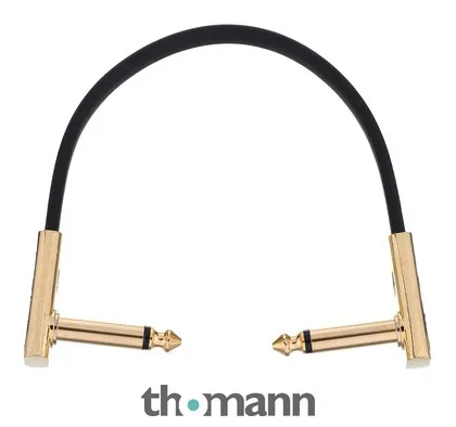 Harley Benton Pro-20 Gold Flat Patch Cable