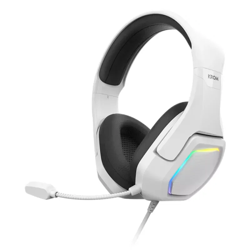 Krom Kopa 7.1 Virtual Sound Gaming Headset - White