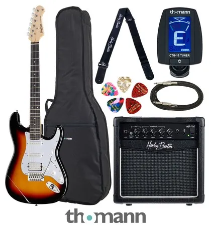 Harley Benton ST-20HSS SB Standard Bundle