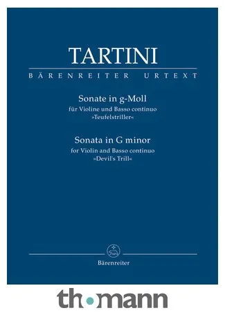 Bärenreiter Tartini Sonate g-Moll Violin