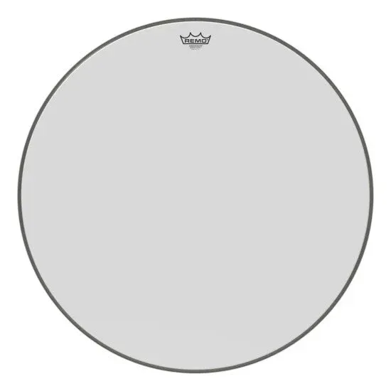 Remo 28" Ambassador White Smooth