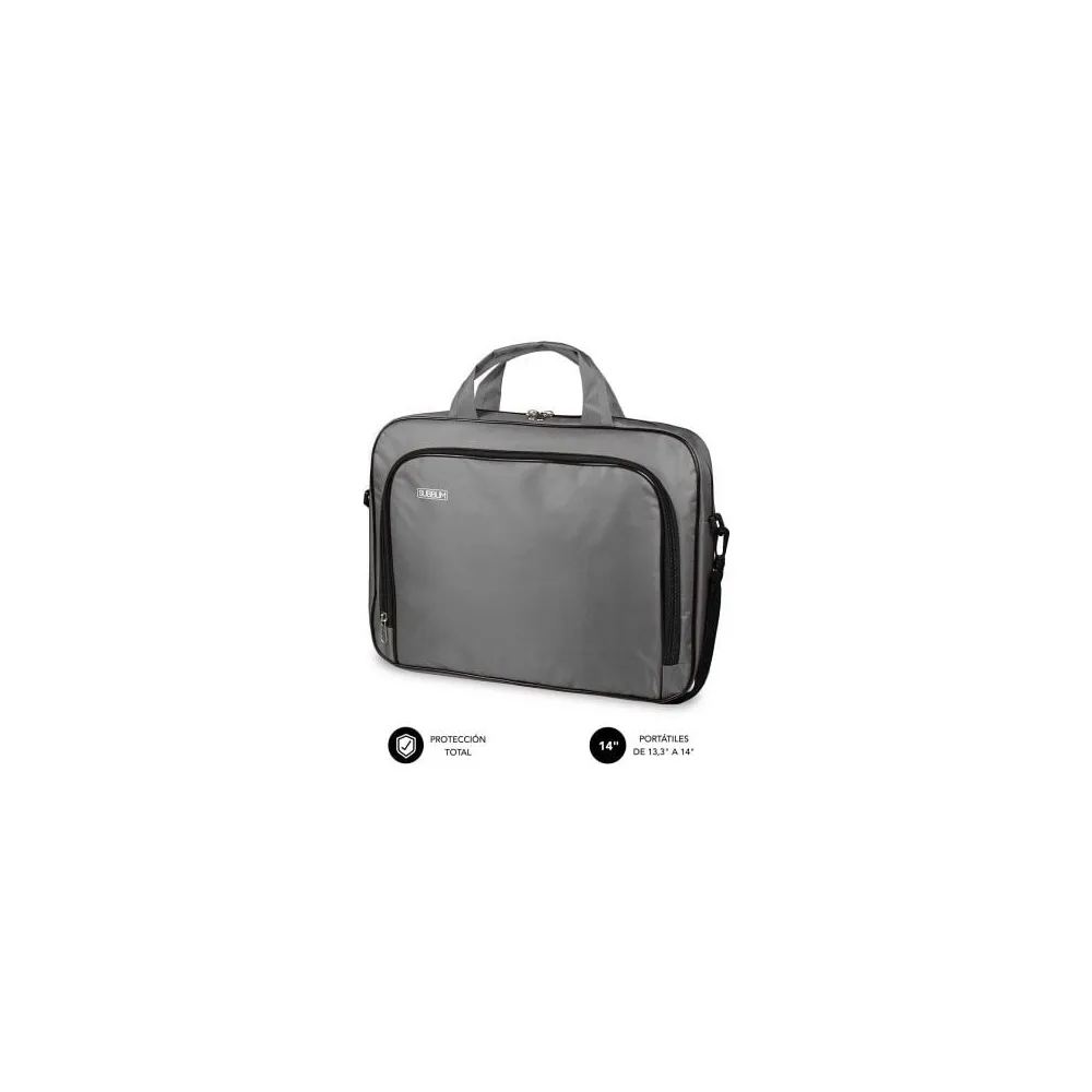 Mala P/ Portátil Subblim Oxford Laptop Bag 13.3´´-14´´ Cinza