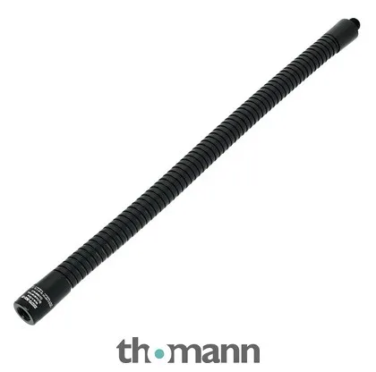 K&M 22270 Gooseneck Black