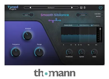 Tuned Plugins Smooth Sibilance