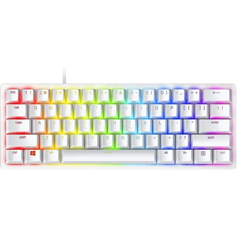 Razer Huntsman Mini Mercury Edition Red Switch US Layout