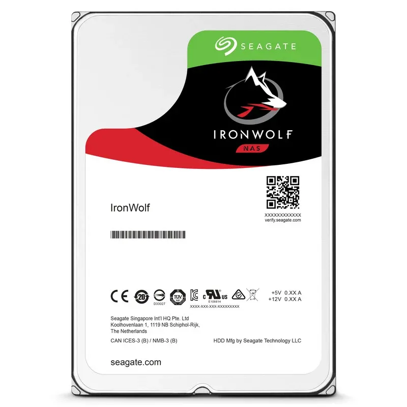 Disco Rígido Seagate IronWolf NAS 1TB SATA3