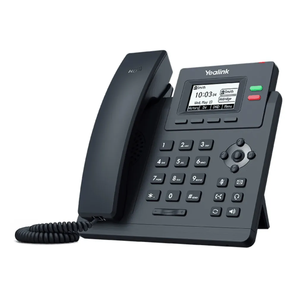 Telefone IP Yealink SIP-T31P PoE Preto