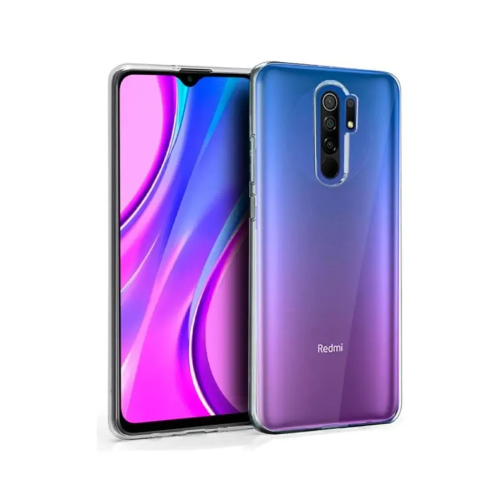 Capa Silicone Xiaomi Redmi 9 Transparente