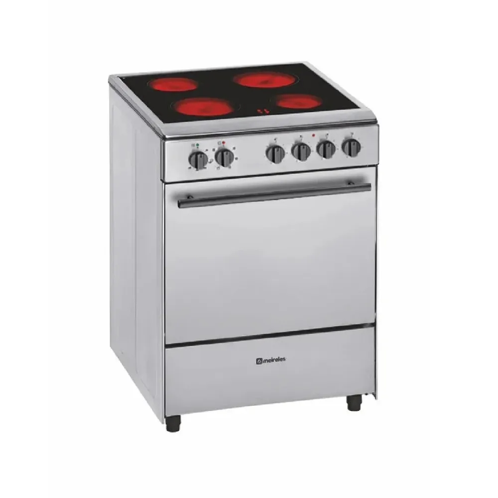 Fogão Elétrico Meireles E604X.1 55L 4 Zonas Inox