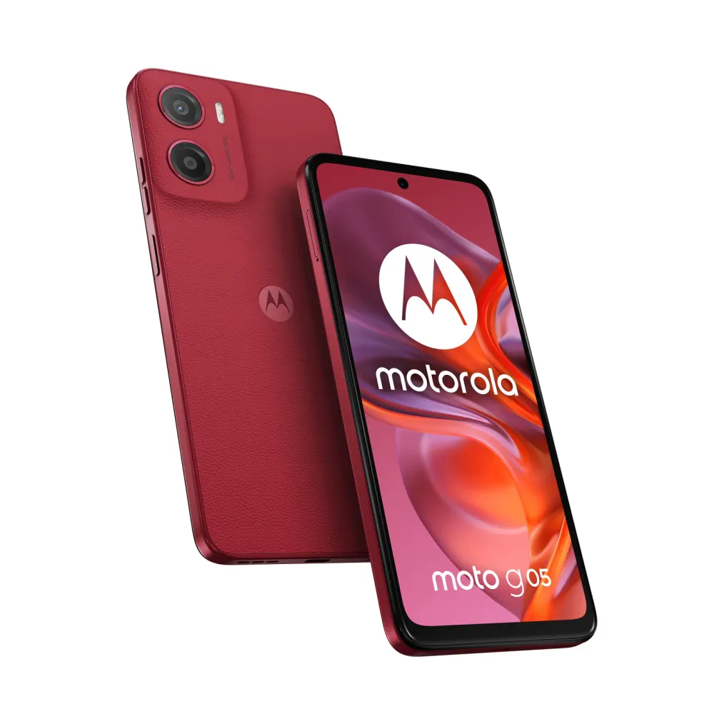 Motorola Moto G05 4G 128GB/4GB Dual SIM Vermelho