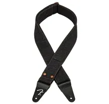 Correia guitarra Fender Wrangler Riveted Denim Black