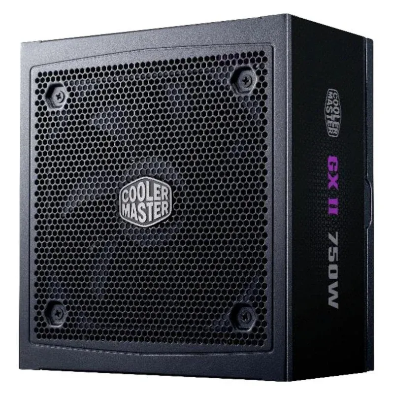 Fonte de Alimentação Cooler Master GX II Gold 750W Certificação 80 PLUS Gold modular