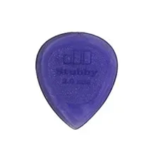 Palhetas Jim Dunlop Stubby Lilás 2.00mm