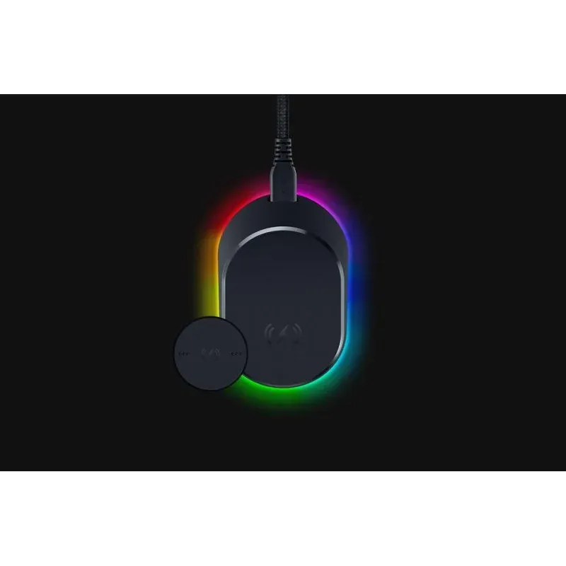 Carregador Razer Mouse Dock Pro RZ81-01990100-B3M1 Wireless RGB