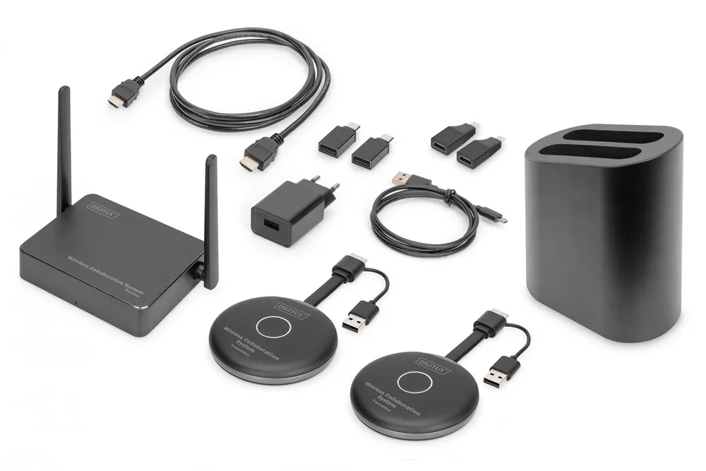 Digitus DS-55317 sistema de apresentação sem fios HDMI PC DS-55317