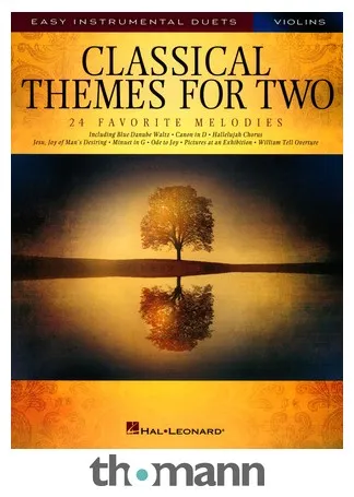 Hal Leonard Classical Themes Two Violins