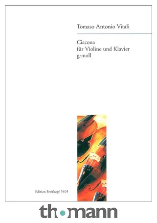 Breitkopf & Härtel Vitali Ciacona g-moll Violin