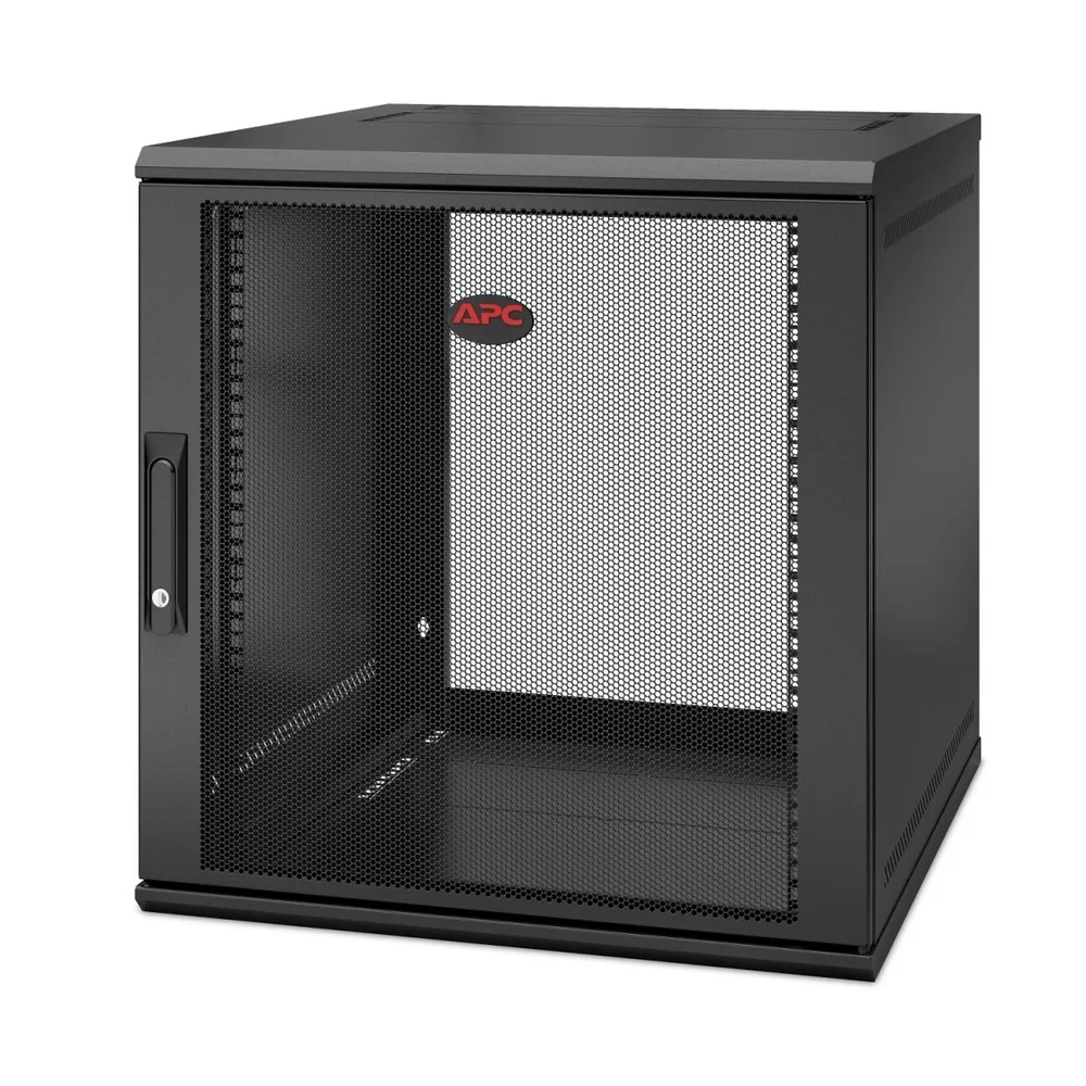 APC NetShelter 12U Rack de pendurar na parede Preto AR112SH6