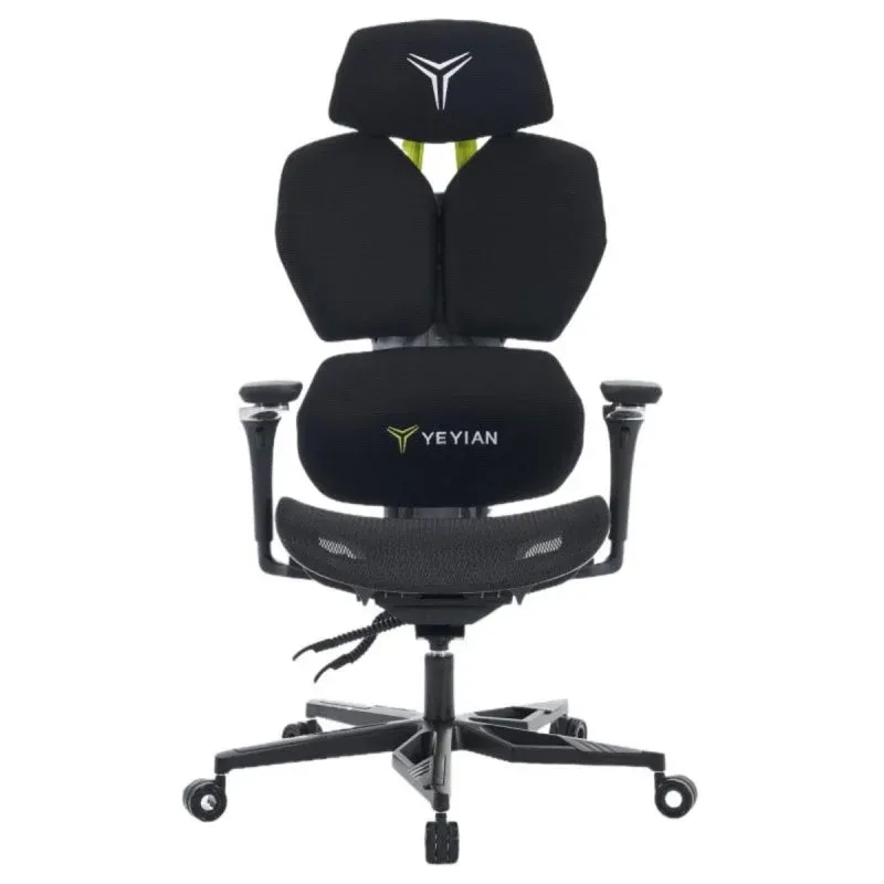 Yeyian YAR-GAOME-M1 Cadeira Gaming Ergonómica com Suporte Lombar 4D Reclinável Preta/Cinzenta