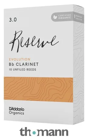 DAddario Woodwinds Organic Reserve Evo CLAR 3.0