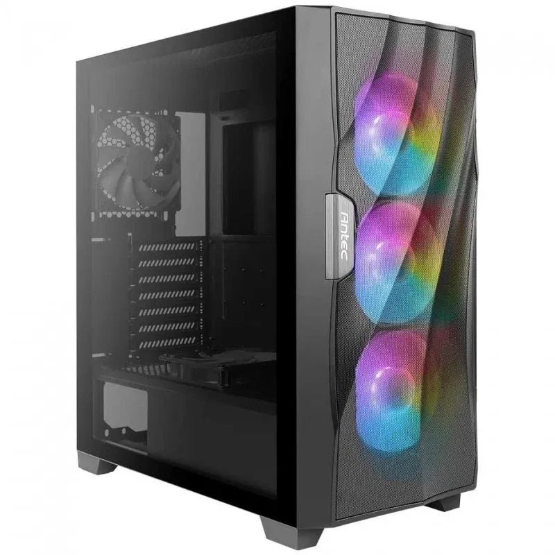 Caixa PC Antec DF700 Flux Vidro Temperado USB 3.0 Preta