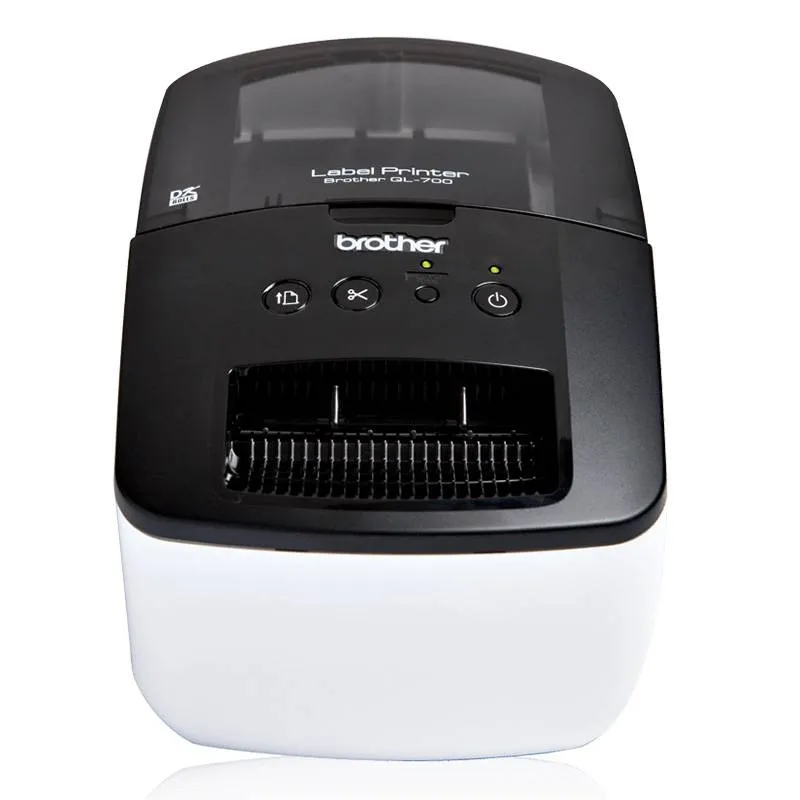 Impressora de Etiquetas Térmica Brother QL-700 Profissional Label Printer Preta/Branca