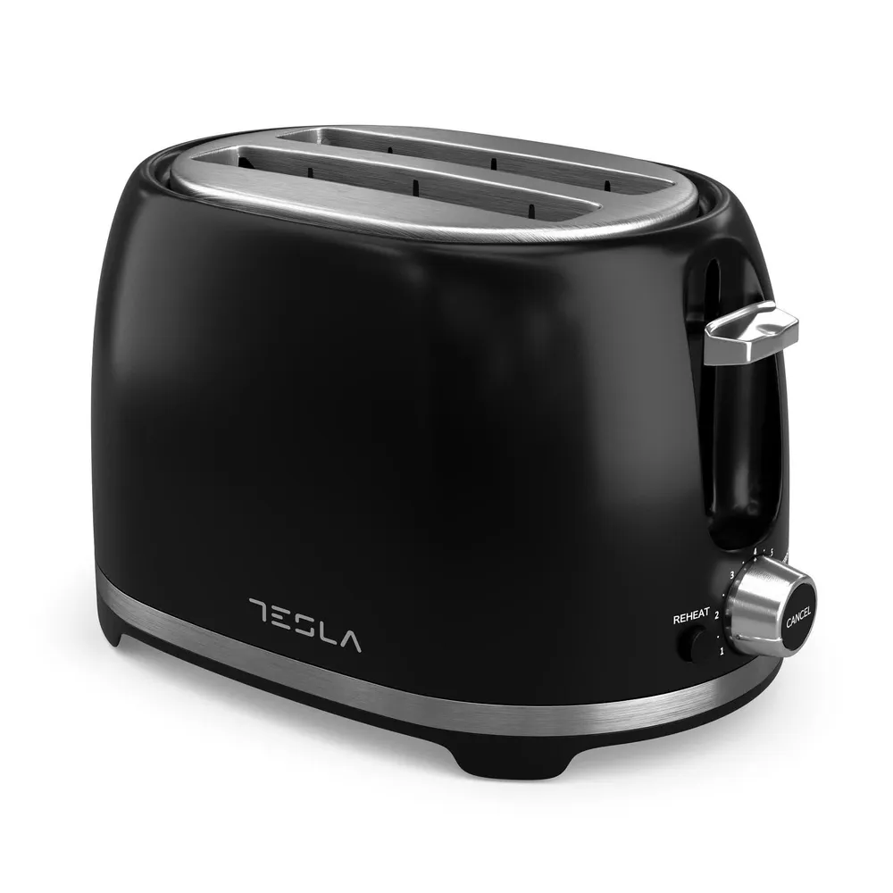 Tostadeira Tesla Ts200Bx 850W 2R Curto Preto