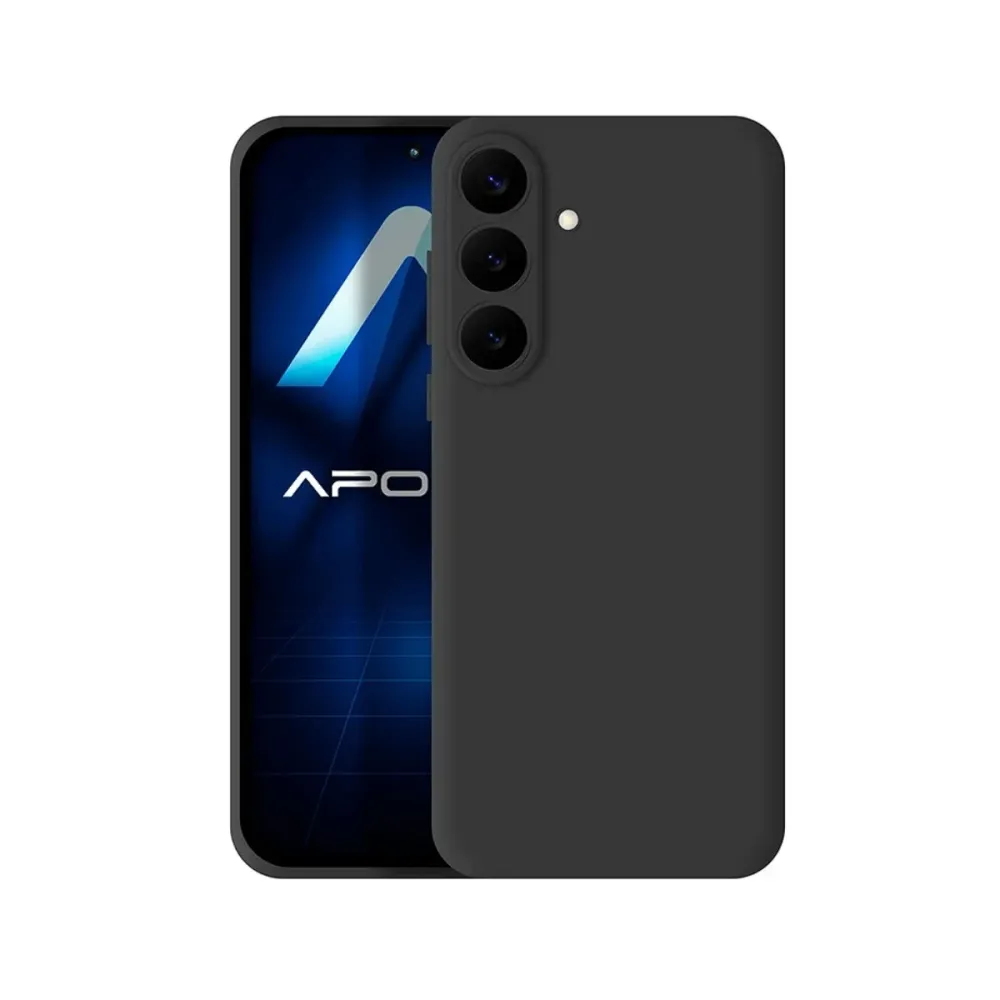 Capa de Silicone Samsung Galaxy S26 Plus Preta