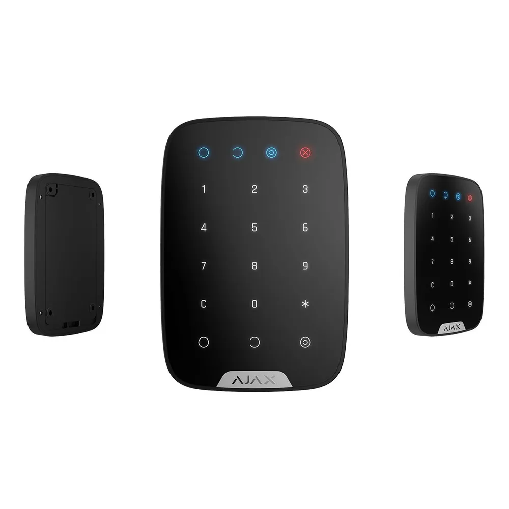 Teclado Touch Ajax KeyPad Bidirecional Preto