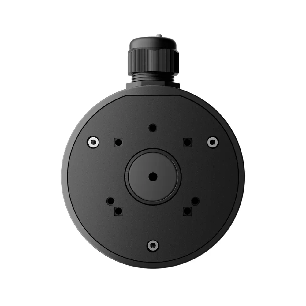 Caixa de derivação para Câmaras Ajax Bullet/Dome/Turret Preta - AJ-JUNCTIONBOX-B