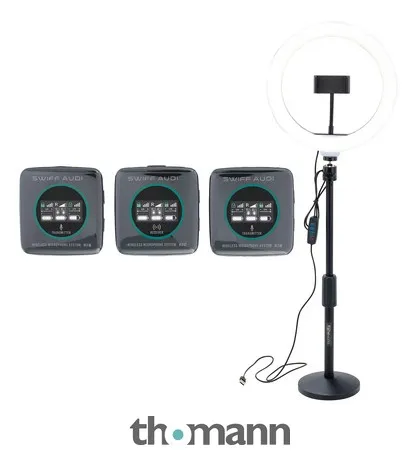 Swiff Audio M3 PRO Ring Light Creator Set