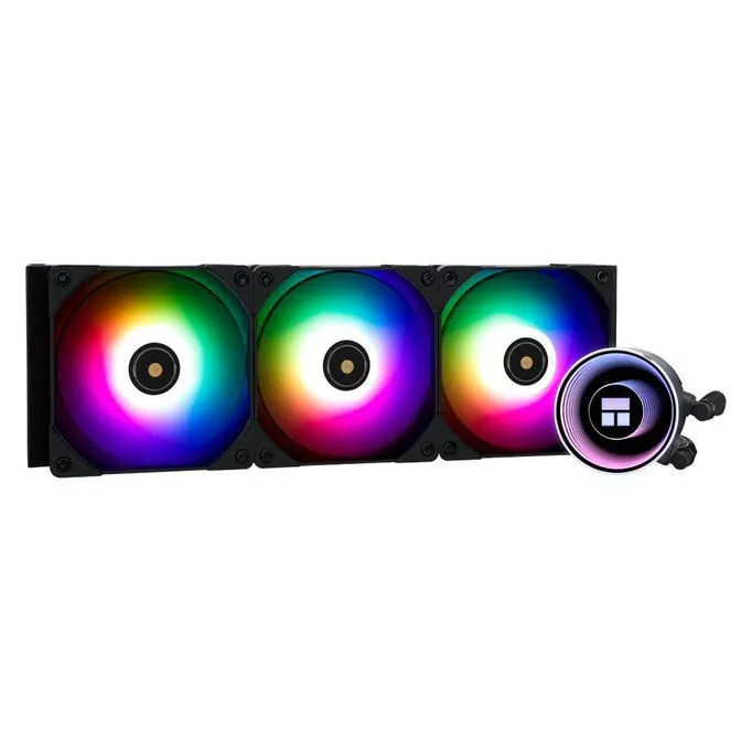 Water Cooler CPU AIO Thermalright Frozen Notte ARGB Preto - 360mm